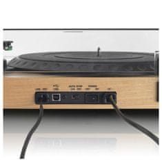 LENCO Lenco L 91 - dřevěný gramofon s výstupem USB