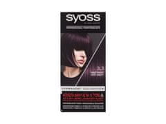 Syoss Syoss - Permanent Coloration 3-3 Dark Violet - For Women, 50 ml 