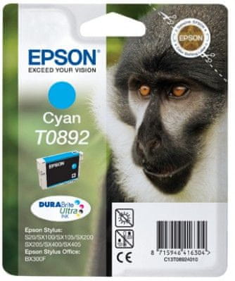 Epson T0892, azurová (C13T08924021)