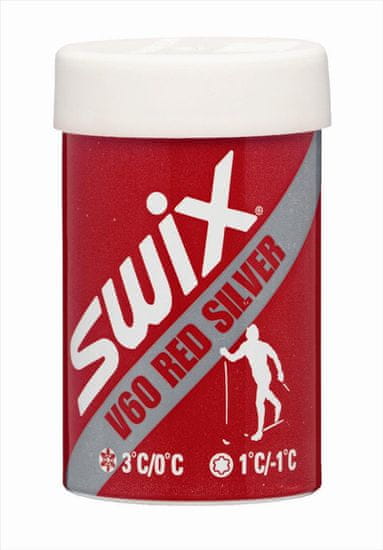 Swix V60 – červeno-stříbrný 45 g