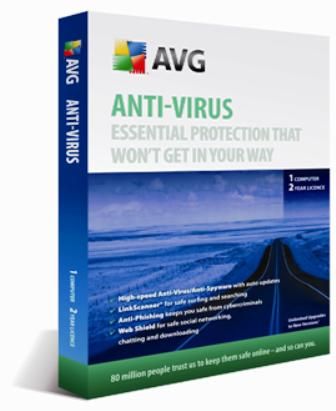 Grisoft AVG OEM Anti-Virus 9, 1 lic. (12 měs.) SN DVD