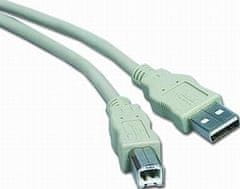 PremiumCord kabel USB 2.0, A-B, 5m - rozbaleno