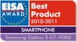 EISA 2010–2011 – Nejlepší smartphone Evropy – Samsung i9000 Galaxy S