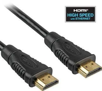 Levně PremiumCord HDMI High Speed + Ethernet kabel, 1,5 m