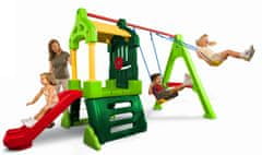 Little Tikes Hrací centrum Clubhouse Swing Set Natural