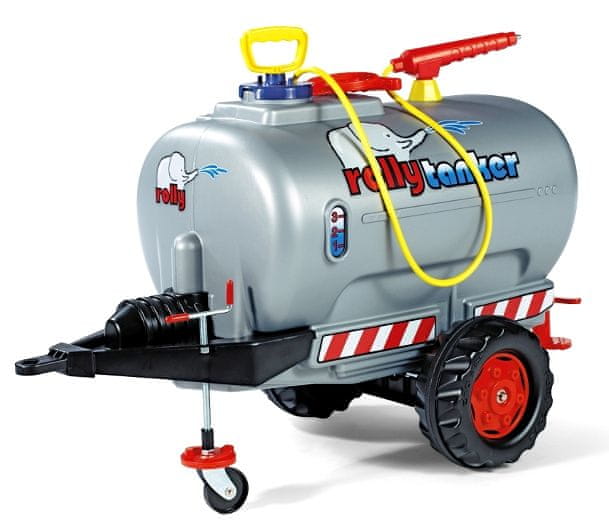 Levně Rolly Toys Rolly tanker s pumpou a stříkačkou 1osý - stříbrný
