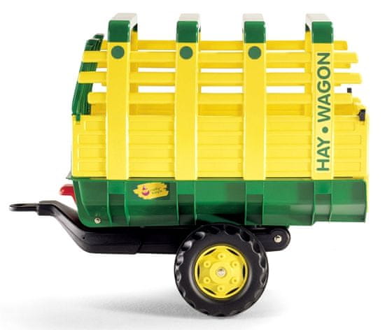 Rolly Toys Vlečka na seno za traktor 1osá "Hay Wagon"- žlutá