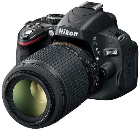 Nikon D5100 + 18-55 AF-S DX VR + 55-200 AF-S VR