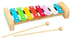 Simba Xylofon s 8 kovovými klávesami, 27 cm - rozbaleno