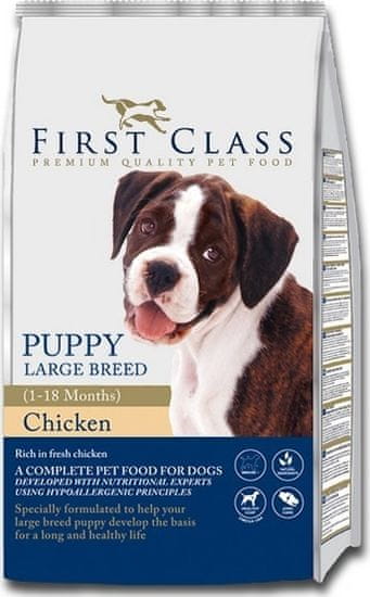 First Class Dog Puppy Large Breed 12kg