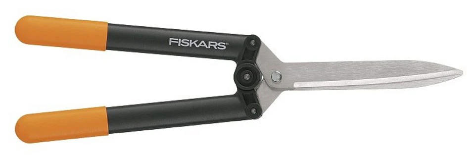 Fiskars Nůžky na živý plot pákový převod (1001564) + záruka 5 let