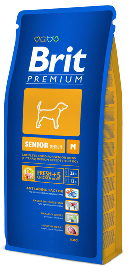 Brit Premium Dog Senior M 15 kg