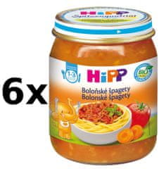 HiPP BIO Boloňské špagety - 6x250g