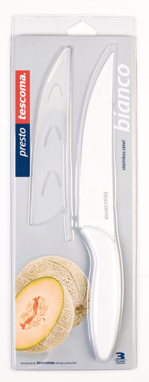 Tescoma  Antiadhezní nůž porcovací PRESTO BIANCO 18 cm (863112)