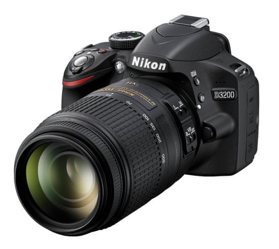 Nikon D3200 Black + 18-55 AF-S DX VR II + 55-300 AF-S VR | MALL.CZ