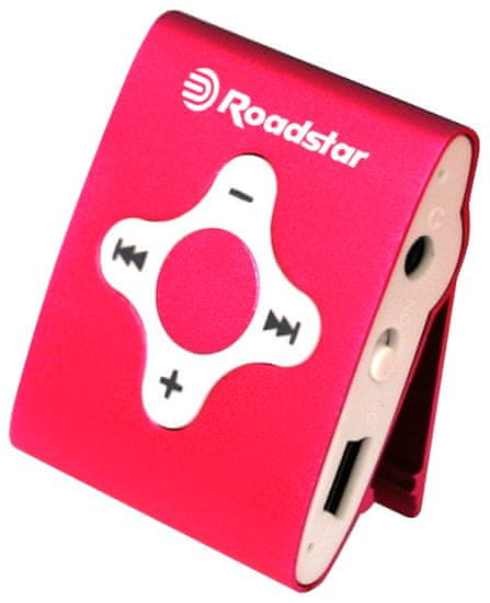 Roadstar MP-425, 4,096, růžová - rozbaleno