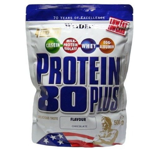 Weider Protein 80 Plus 500 g - Jahoda