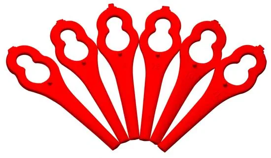 Bosch Plastové nože červené