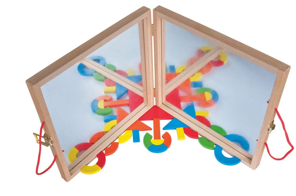 Woody Magnetický kreativní kufřík s tvary