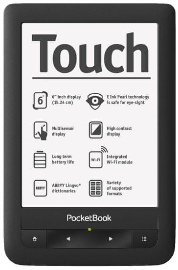 PocketBook Touch (Pro 622) černý