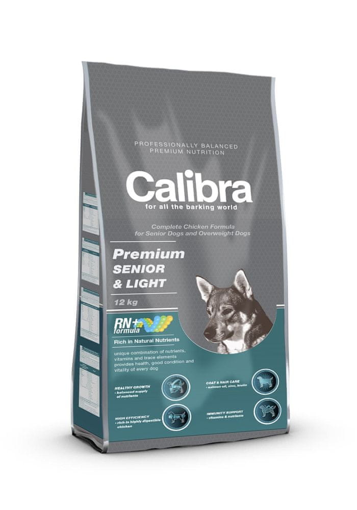 Levně Calibra Dog Premium Senior&Light 3 kg