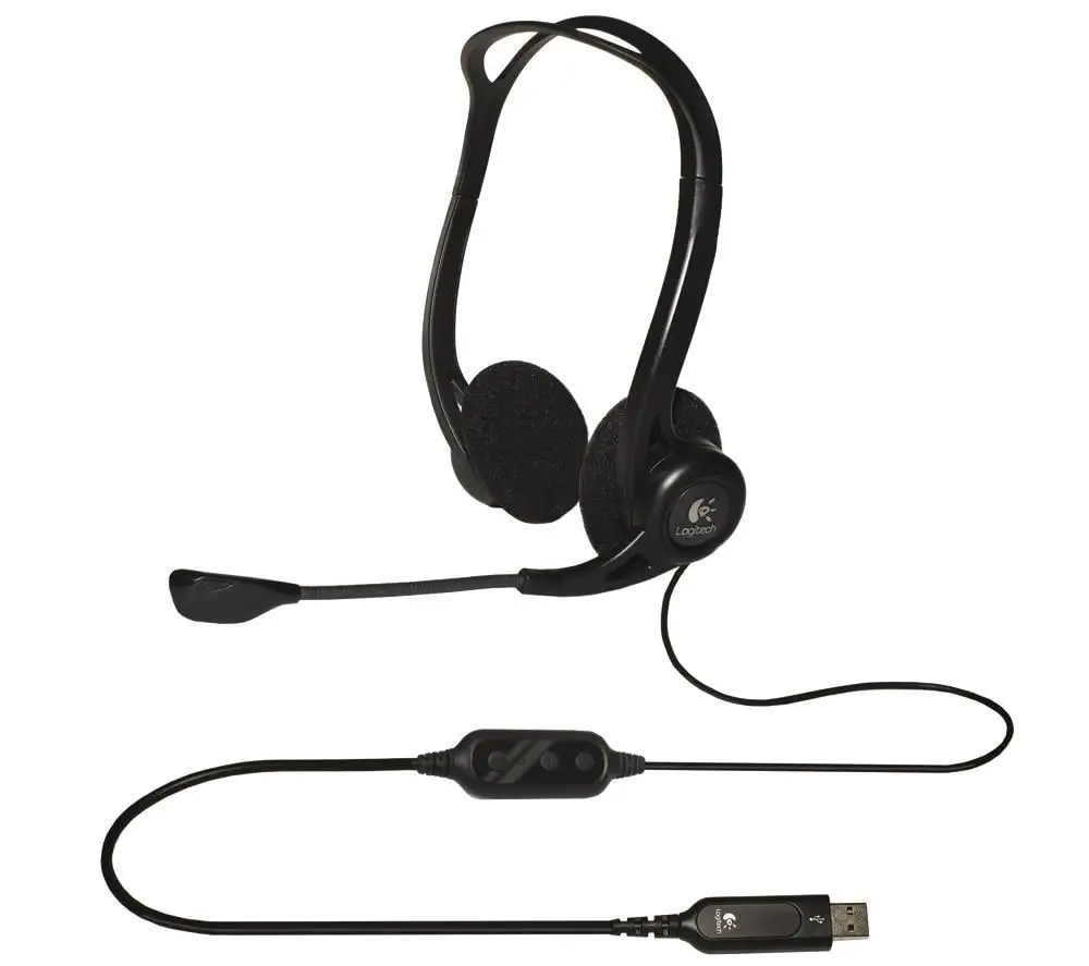Logitech Headset 960 Stereo Headset USB (981-000100) - použité