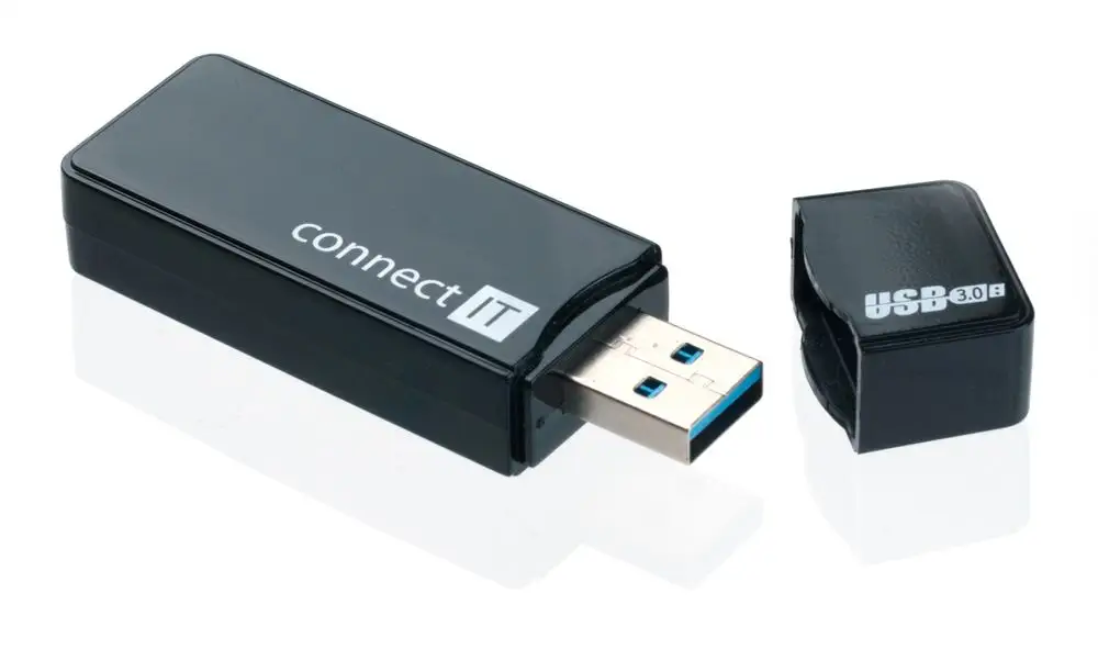 Levně Connect IT CI-104 čtečka paměťových karet USB 3.0 Gear