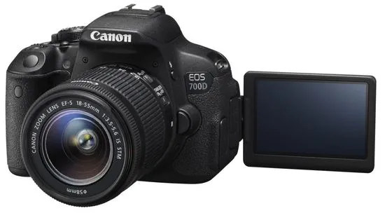 Canon EOS 700D + 18-55 mm IS STM + 55-250 mm IS II