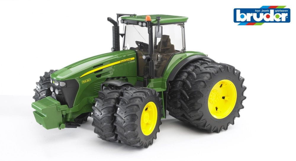 Bruder Farmer - traktor John Deere 9730 s dvojitými koly 1:16