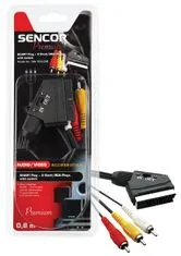 SENCOR SAV 163-015 (SCART - 3x cinch kabel)