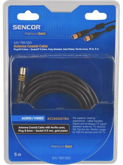 SENCOR SAV 199-050 (anténní kabel)