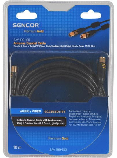 SENCOR SAV 199-100 (anténní kabel)