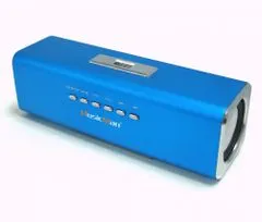 Technaxx MusicMan přenosný reproduktor, modrá