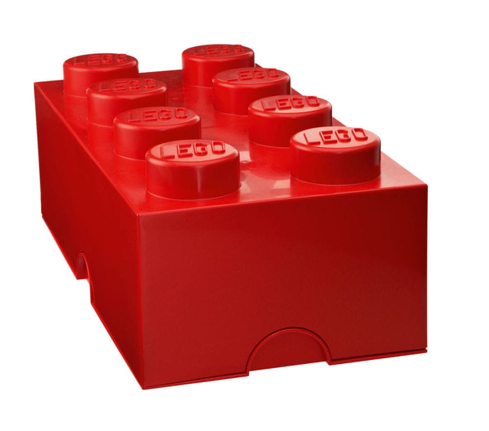 Levně LEGO Storage box 25x50 cm, červená