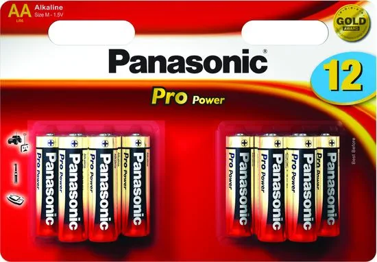 Panasonic AA 12ks Pro Power (LR6PPG/12BW)