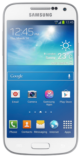 Samsung Galaxy S 4 mini i9195, NFC, LTE, bílý