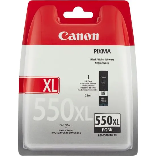 Canon PGI-550 XL BK černá velká (6431B001) - rozbaleno