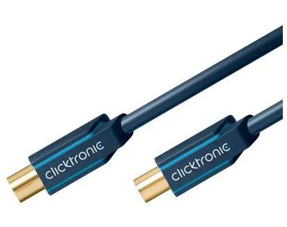ClickTronic HQ OFC anténní kabel M/F, 10 m