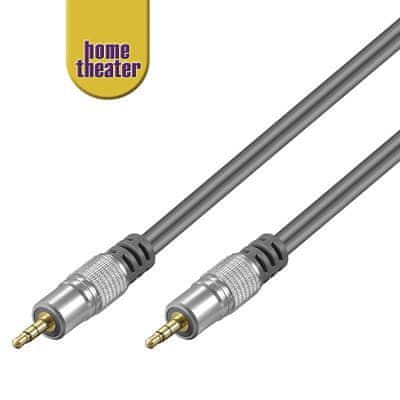 Home Theater HQ Kabel Jack 3,5 mm stereo, M/M, 5 m