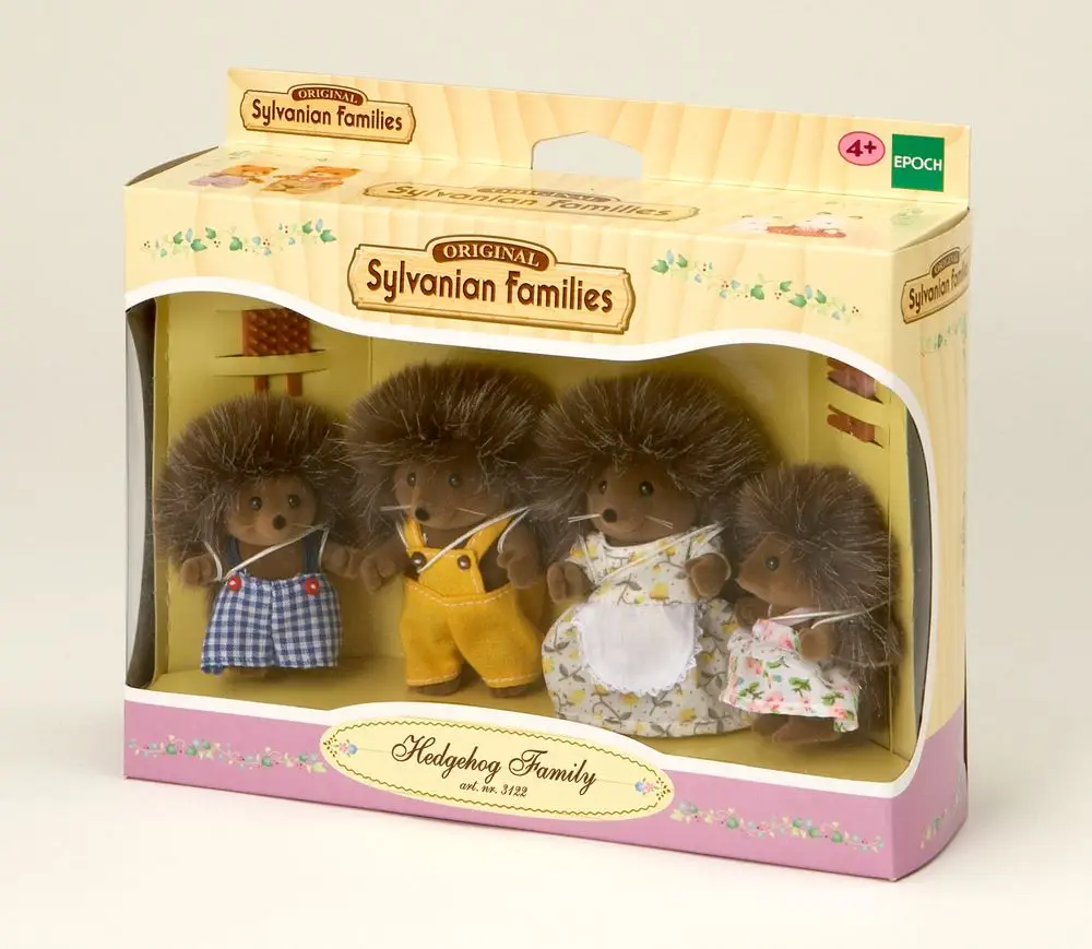 Sylvanian Families Rodina ježků - rozbaleno