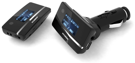 Hyundai FMT 212 MP FM Transmitter s MP3 přehrávačem - rozbaleno