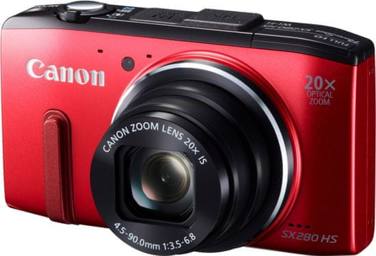 Canon PowerShot SX280 HS Red - použité