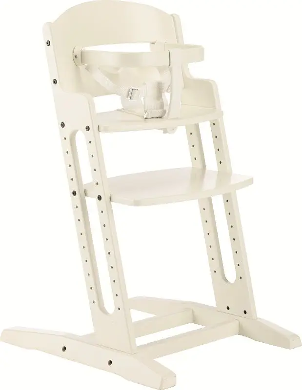 Levně BabyDan Jídelní židlička Dan Chair New, White