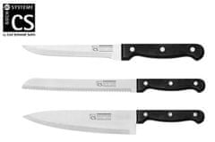 CS Kochsysteme Set nožů z nerezové oceli All Star, 3 ks