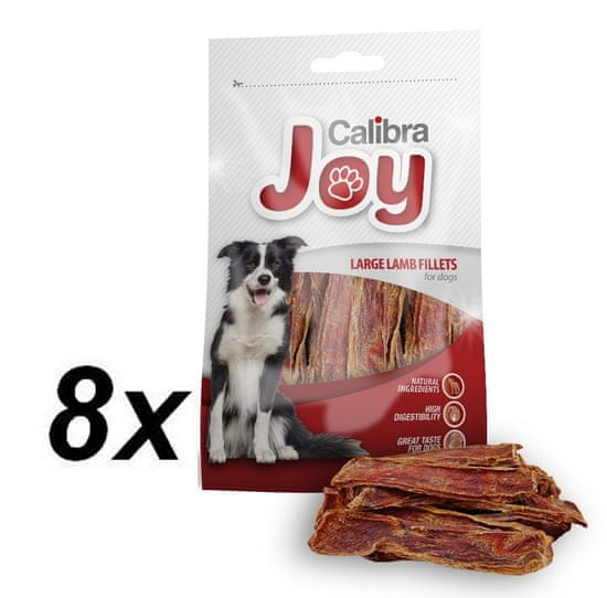 Calibra Joy Dog Large Lamb Fillets 8 x 80g
