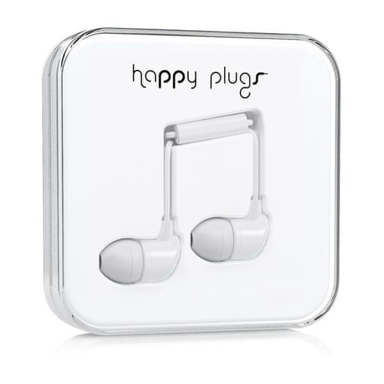 Happy Plugs In-Ear sluchátka s mikrofonem