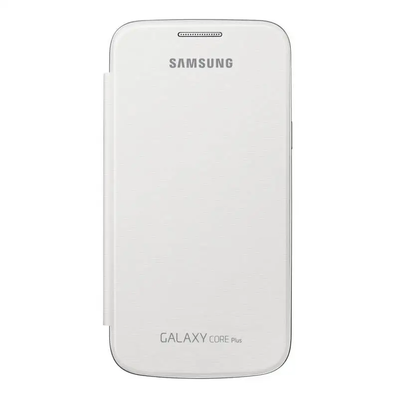 Samsung Flip EF-FG350 Galaxy Core Plus, bílá