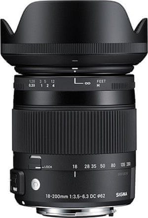 Sigma 18-200/3.5-6.3 DC MACRO OS HSM Contemporary pro Canon EF + záruka 4 roky