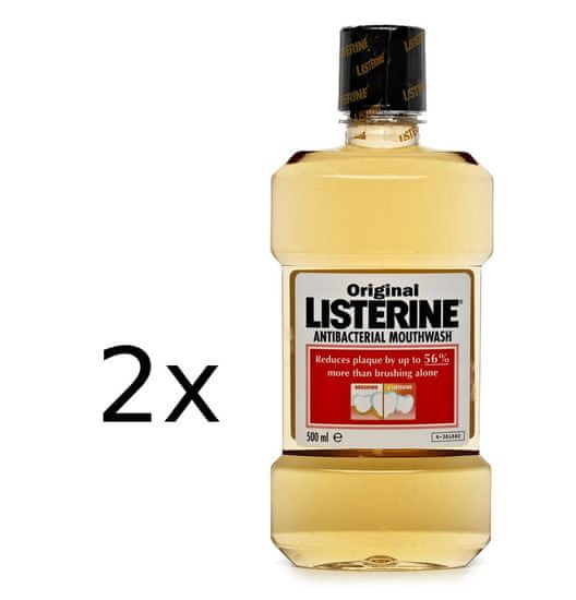 Listerine Original 2 x 500 ml