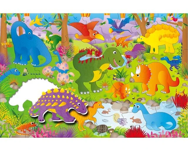 Levně Galt Velké podlahové puzzle dinosauři
